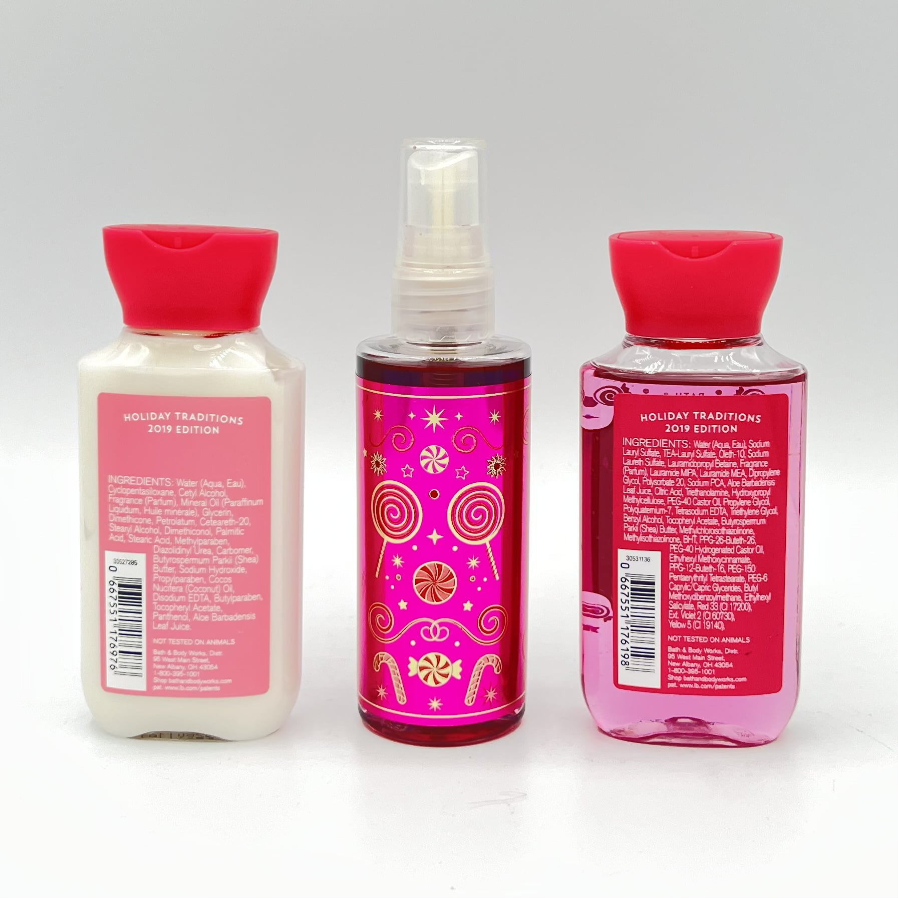 Amazon.com : Bath & Body Works Twisted Peppermint- 3pc