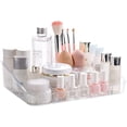thumbnail image 1 of Bandeja organizadora de maquillaje SUNFICON, acrílico transparente, 1 of 9