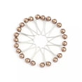 thumbnail image 6 of HOOUN 12X U-shaped Brooch Pins Hijab Scarf Pearl Safety Pin Sweater Shawl Clips Gifts-6, 6 of 9