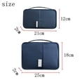 thumbnail image 3 of Cartera de viaje para pasaporte familiar, organizador creativo, impermeable, accesorios de viaje, bolsa para documentos, tarjetero, 3 of 4