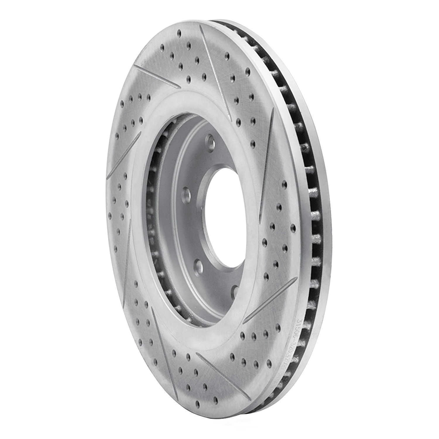 Dynamic Friction Company 830-67098L DFC Geoperformance Rotor - Drilled and Slotted