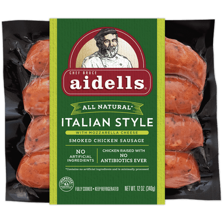 Aidells Chicken Sausage Recipes / Aidells Roasted Garlic & Gruyere