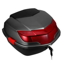 PTOOTP Motorcycle Tail Box Storage Case with Lock for Electric Scooter and Motorbike