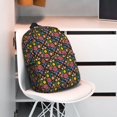 thumbnail image 3 of Disketp Mexican Folk Art Floral Mochila Escolar de 15 Pulgadas, Mochila Ligera para Estudiantes, Viajes y Trabajo, Cómoda y Resistente para el Uso Diario, 3 of 6