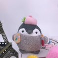 thumbnail image 4 of OUSITAID Cute Penguin Design Plush Stuffed Doll Toy Pendant Keychain Bag Decoration Gift, 4 of 8