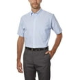 thumbnail image 2 of Short Sleeve Oxford Shirt, M, Light Blue, 2 of 2
