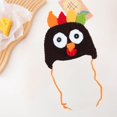 thumbnail image 4 of Sombrero de pavo Yinane con orejeras Tejido de invierno Beige, 4 of 5