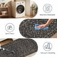 thumbnail image 3 of Washable Kitchen Runner Rug 2x5 ft, Non-Slip Soft Low Profile Kitchen Runner Rug with PVC Backing, Farmhouse Vintage Distressed Floral Oriental Rug for Kitchen Sink, Hallway & Laundry Room, 3 of 6