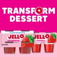 thumbnail image 6 of Jell-O Original Strawberry Artificially Flavored Ready-to-Eat Snack Cups Gelatin Value Pack, 8 ct Cups, 6 of 14