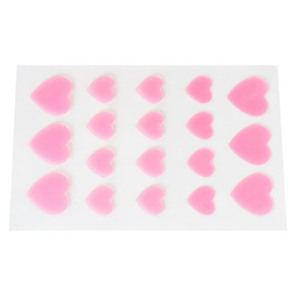 Facial Spot Sticker, Comfortable Fit 4 Packs 18 Dots Pink Separate Packaging Isolation Effect Hydrocolloid Patch for Daily Makeup