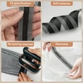 thumbnail image 2 of XmhyTop-A Self Adhesive Hem Tape 10 Yards Pant Hem Tape, DIY Sewing Tape for Clothing, Trouser Hem Tape, Fusible Hem Tape Width 2.5cm,Black, 2 of 4
