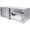 color, variant on SHegdu Underbody Truck Bed Tool Box Aluminum Trailer Tool Box with Cam Lock Double Barn Door 48x18x18 Inch Double-door Storage Box for Flatbeds Trailers & Work Trucks