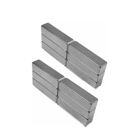 Emovendo Rare Earth Magnet Bars 1 x 1/4 x 1/4"  N48，12pcs