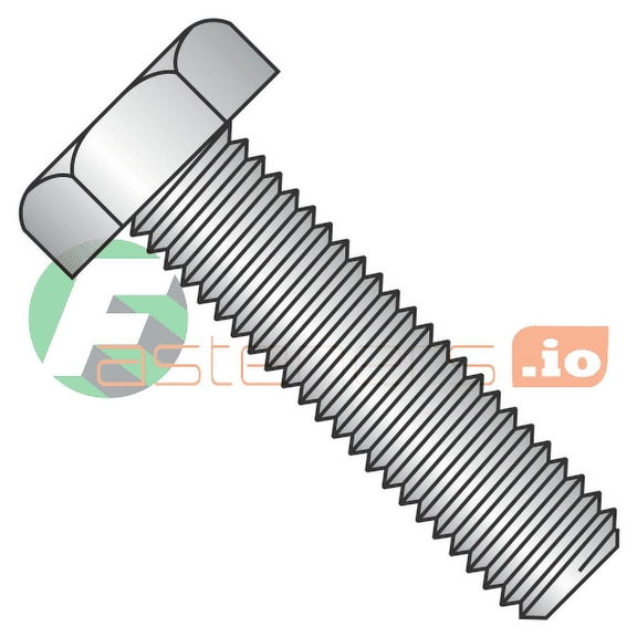 5/16-18 x 1 1/2" Hex Tap Bolts / 18-8 Stainless Steel (Quantity: 100 pcs) Fully Threaded