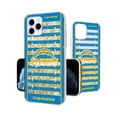 thumbnail image 3 of Los Angeles Chargers iPhone Field Design Glitter Case, 3 of 7