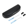 thumbnail image 1 of Estuche para gafas de sol de automóvil Unique Bargains para Renault Arkana 2021 2022, soporte para gafas de sol, caja de almacenamiento, plástico ABS negro, 1 juego, 1 of 7