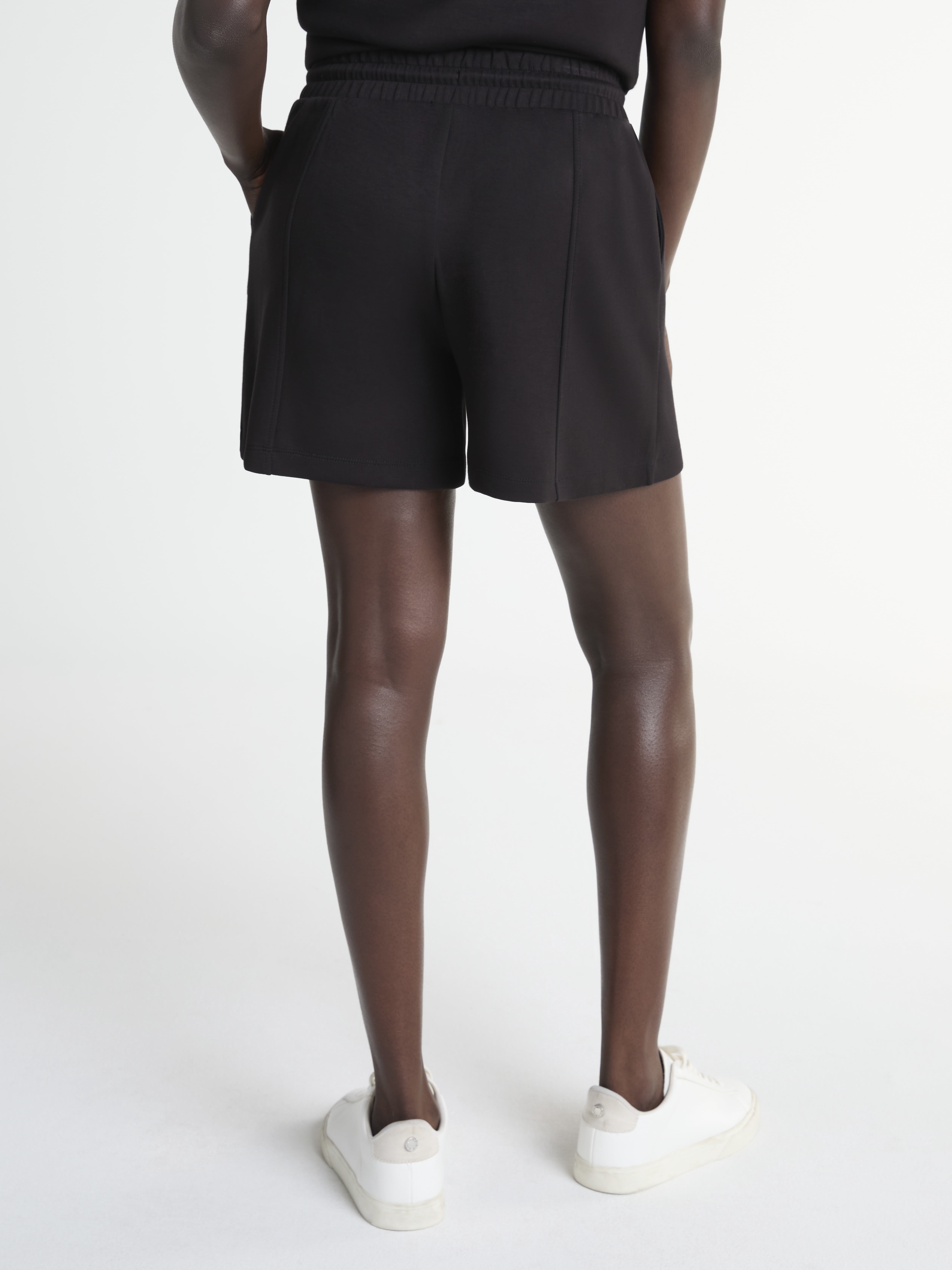 Scoop Women's and Women’s Plus New Scubaknit Seamed Shorts, Sizes XS-4X