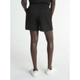 thumbnail image 2 of Scoop Women's and Women’s Plus Ultimate ScubaKnit Seamed Shorts, Sizes XS-4X, 2 of 4