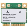 thumbnail image 3 of Tarjeta Wifi, Tarjeta de red inalámbrica Tarjeta de red para computadora portátil 2.4G/5G Tarjeta inalámbrica construida para precisión, 3 of 9