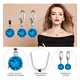thumbnail image 3 of Conjuntos De Joyas Pendientes Y Collares Color Azul Malubero Malu1762, 3 of 3