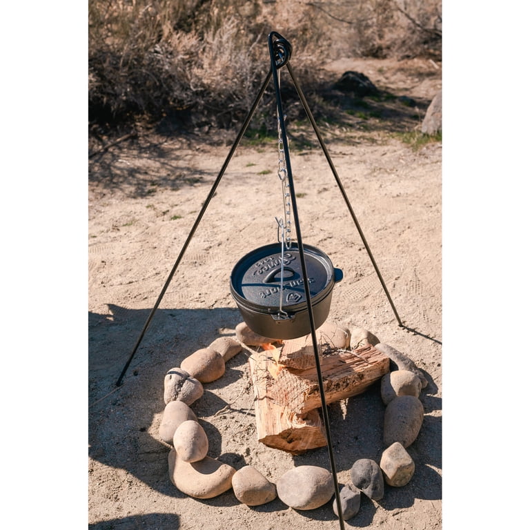 Stansport Heavy-Duty Steel Cooking Tripod, 43.3 in., adjustable