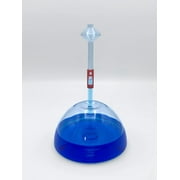 GLASSIC GIFTS Flat Bottom Goethe Weather Ball Barometer - 8 Tall