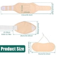 thumbnail image 4 of 5Pcs Waist Neck Oil Pack Set Washable Reusable Knee Essential Oil Wrap Mess-Free Oil Pack Wrap with Adjustable Elastic Strap Soft Comfortable Leak-Proof Oil Pack for Waist Neck, 4 of 11
