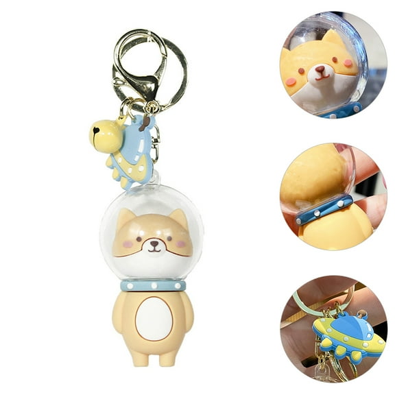 Raindrops 1Pc Cartoon Animal Keychains Decor Creative Keyring Accessory Bags Decor