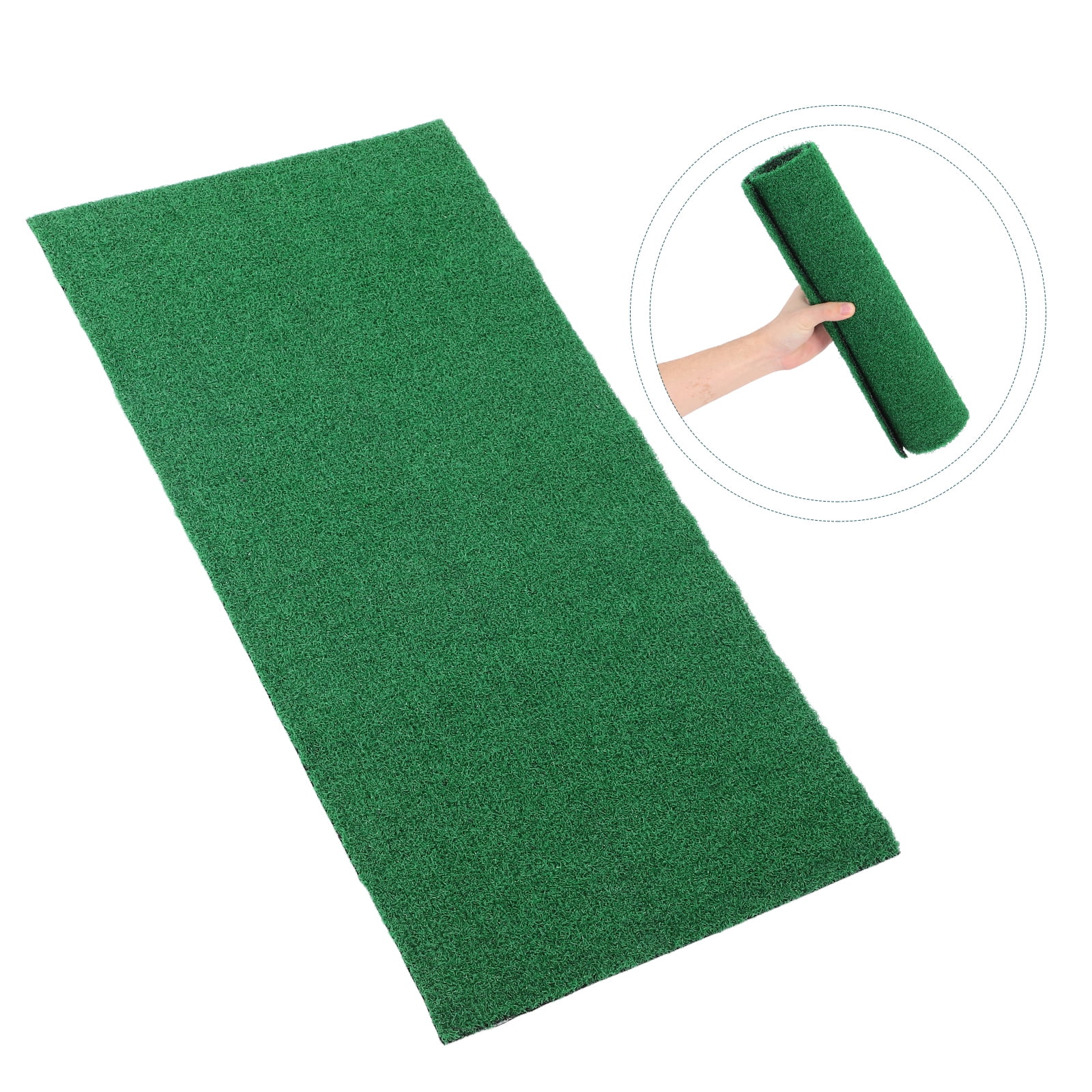 Fovewise Realistic Fake Grass Mat Fish Tank Reptile Ramp Turf Artificial Grass Mat for Turtle Basking Aquatic Terrariums Outdoor Indoor Use