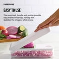 thumbnail image 6 of Farberware Professional Vegetable Chopper with Stainless Steel Blades, White, 6 of 17