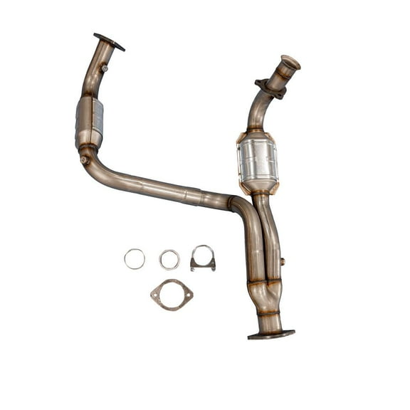 New Catalytic Converter Compatible With Cadillac Chevrolet Gmc Sierra 2500 Suburban Tahoe 1500 Silverado Yukon 2000-2005 By Part Number 446001 645236 50366 50462 93419/51097 18010