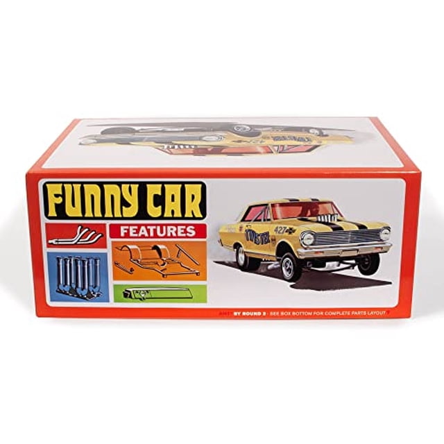 AMT 1965 Chevy II Nova AWB “Twister” 1:25 Kit de Maqueta a Escala AMT AMT