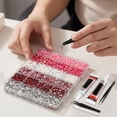 thumbnail image 6 of 24 Color Resin Jelly Rhinestones For Bedazzling,3Mm Flatback Gems For Crafting, Jelly Bedazzling Kit With 3Pcs B7000 Glue For Clothing Shoes Nail Book Diamond Art, 6 of 7