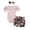 Pink, variant on Baby Girl Short Sleeve Romper Set Ruffle Ribbed Knitted Bodysuit Top with Bloomer Shorts Toddler Summer Outfits