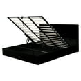 thumbnail image 6 of King Size Upholstered Hydraulic Storage Platform Bed,Black, 6 of 7