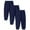 Navy, variant on ATOGUTA 3 Packs Boys Lightweight Pants Kids Active Lightweight Sweatpants Casual Jogger Pants with Pockets Size 4T-14, Hot Pink