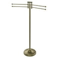 thumbnail image 2 of Towel Stand with 4 Pivoting Swing Arms - Satin Chrome, 2 of 2