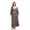 Grey, variant on Clearance! robes for women terry cloth robes for women Women's Housecoat Soft Warm Hooded Robe Long Fuzzy Housecoat With Hood Big sales Grey