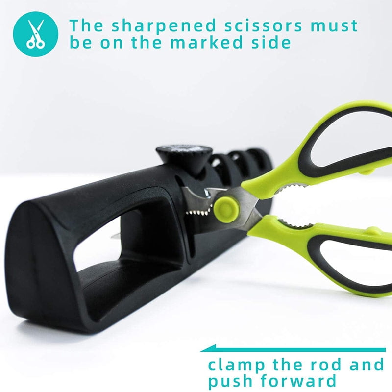 Knife Sharpener Angle Adjustable 4-level Scissors Sharpener Professional Kitchen Knife Sharpener