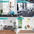 thumbnail image 4 of Yes4All 18 pcs Interlocking Exercise Foam Mats, Cover 72 sqft, 7/16 inch, Black Color, 4 of 6