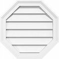 thumbnail image 2 of Ekena Millwork GVPOC32X3202SF Octagonal Surface Mount PVC Gable Vent, 32"W x 32"H, Factory Primed White, 2 of 4