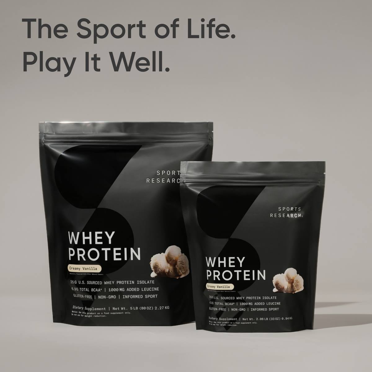 Whey Protein Isolate Vanilla (26 Servings) - 2.06lbs
