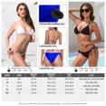thumbnail image 2 of RELLECIGA Women's Triangle Bikinis Swimsuit Women String Halter Two Piece Bathing Suits for Women, 2 of 7