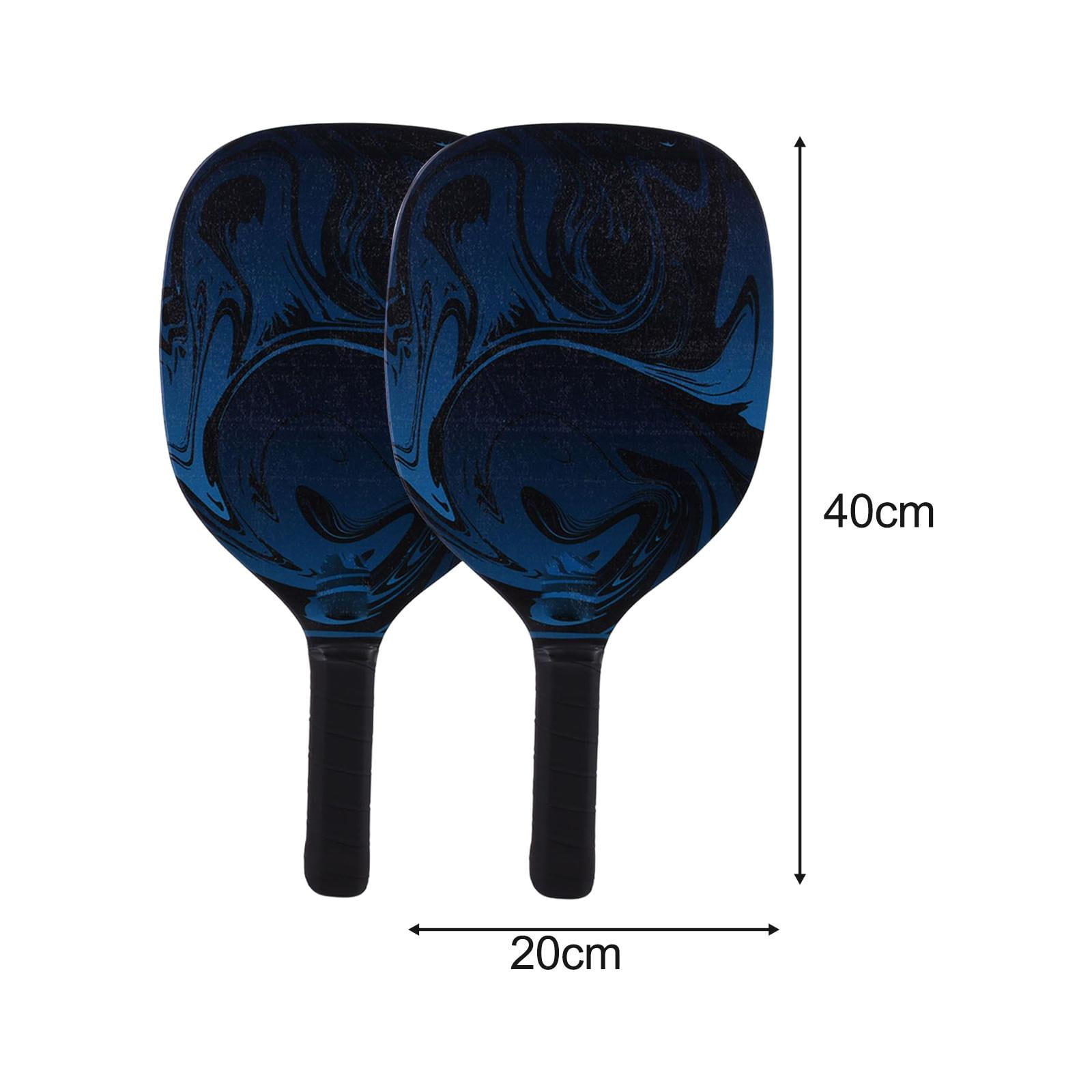 DimyFew Pickleball Paddles Set Wooden Comfortable Pad Grip Accessory for Beginners,