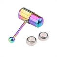 thumbnail image 2 of 2Types Exquisite Jewelry Belly Ring, Belly Button Ring, Vibrating Tongue/Belly Button Ring Body  Ring For Friends Girl Party, 2 of 8