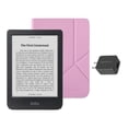 thumbnail image 1 of Paquete de eReader Kobo Clara BW con funda de 16 GB, resistente al agua, color rosa caramelo, 1 of 5
