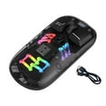 thumbnail image 3 of Bunblic Transparent Mouse LED No Wire Mouse Ergonomic Mice Gamer Mouse with LED Lights BT5.0 for Laptop Home Travel PC Computer Black, 3 of 8