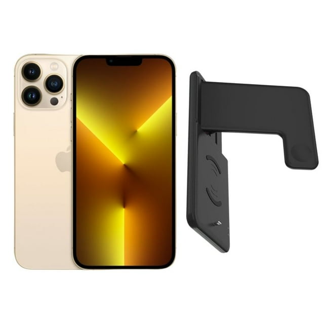 iPhone 13 Pro Max 128GB Dorado Reacondicionado Apple + Soporte Cargador