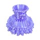 thumbnail image 1 of FENGGUIQU Estuche Organizador De Brochas Cosméticas Morado Con Elegante De Princesa, 1 of 8