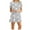 B56 Gray Plus Size Summer Dresses Clearance Under $5, variant on Cagogo Casual Polka Dots Swing Flowy Mini T Shirt Dresses for Women Under $10 Summer Short Sleeve Curvy Dresses Crew Neck Tunic Boho White Dresses Clothes